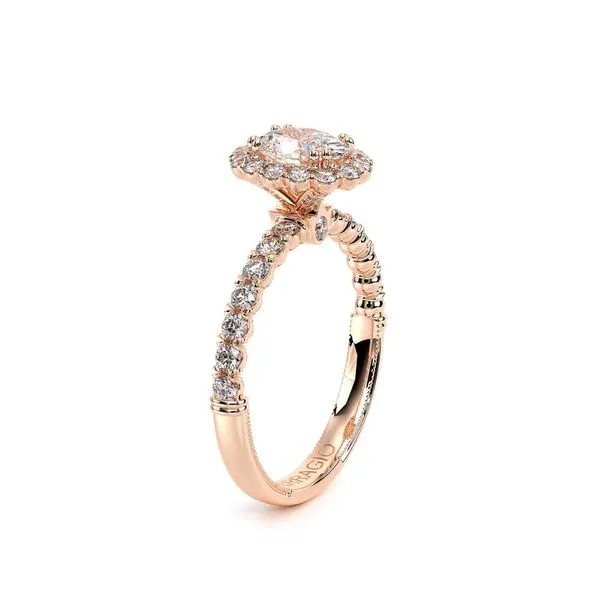 Renaissance-954OV18-14K Rose Gold Oval Image 3 Tracy Jewelers Spokane, WA