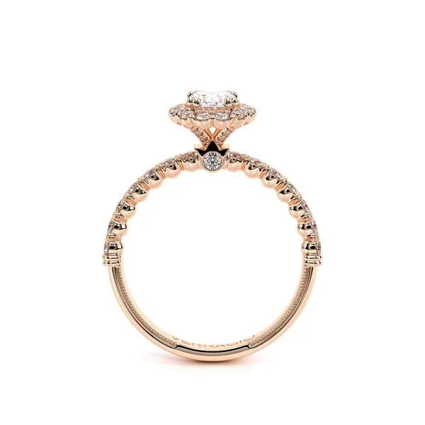 Renaissance-954OV18-14K Rose Gold Oval Image 4 Tracy Jewelers Spokane, WA