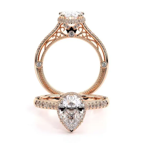 Venetian-5081-18k Rose Gold Pear Tracy Jewelers Spokane, WA