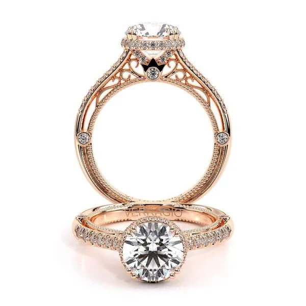 Venetian-5081r-18k Rose Gold Round Tracy Jewelers Spokane, WA