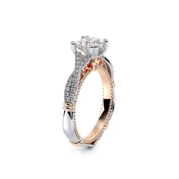 Parisian-105p-14k Two Tone Princess Image 3 Tracy Jewelers Spokane, WA