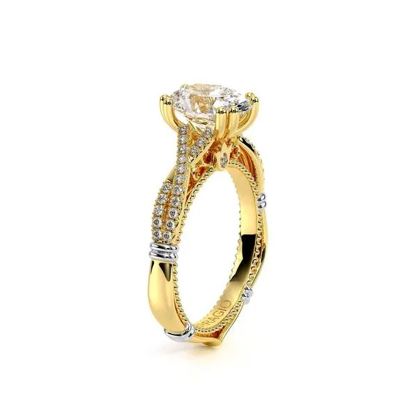 Parisian-105ov-18k Yellow Gold Oval Image 3 Tracy Jewelers Spokane, WA