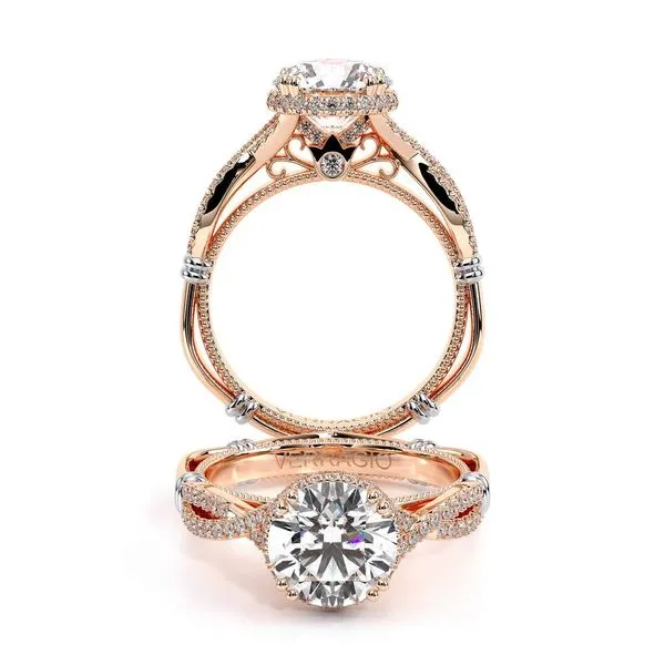 Parisian-105x-R-18k Rose Gold Round Tracy Jewelers Spokane, WA
