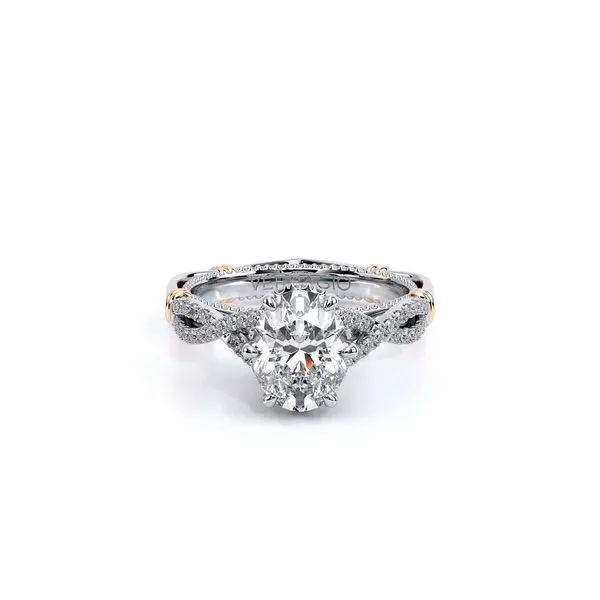 Parisian-153ov-18k White Oval Image 2 Tracy Jewelers Spokane, WA