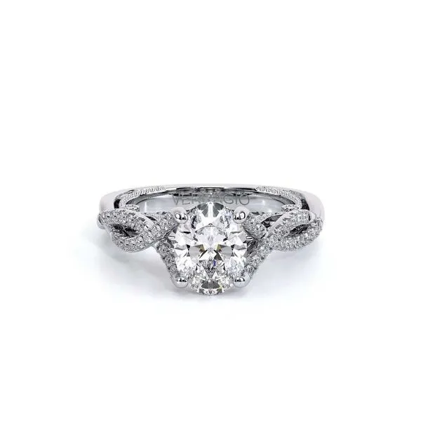 Insignia-7060ov-Platinum Oval Image 2 Tracy Jewelers Spokane, WA