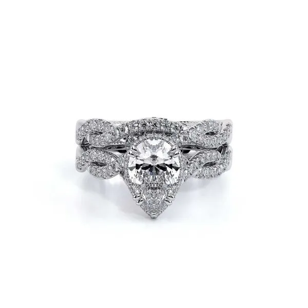 Insignia-7099pear-14k White Pear Image 5 Tracy Jewelers Spokane, WA