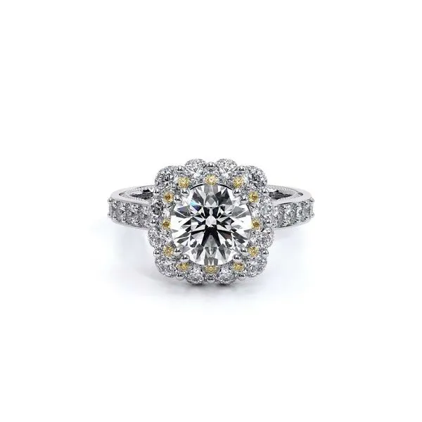 Insignia-7106cu-18k White Cushion Image 2 Tracy Jewelers Spokane, WA