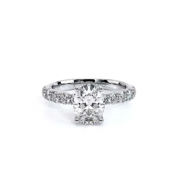 Renaissance-950OV27-18K White Gold Oval Image 2 Tracy Jewelers Spokane, WA