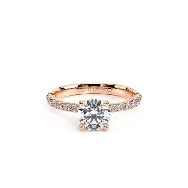 Renaissance-950R20-14K Rose Gold Round Image 2 Tracy Jewelers Spokane, WA