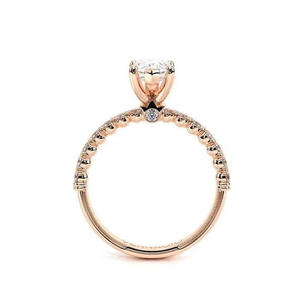 Renaissance-950PEAR20-18K Rose Gold Pear Image 4 Tracy Jewelers Spokane, WA