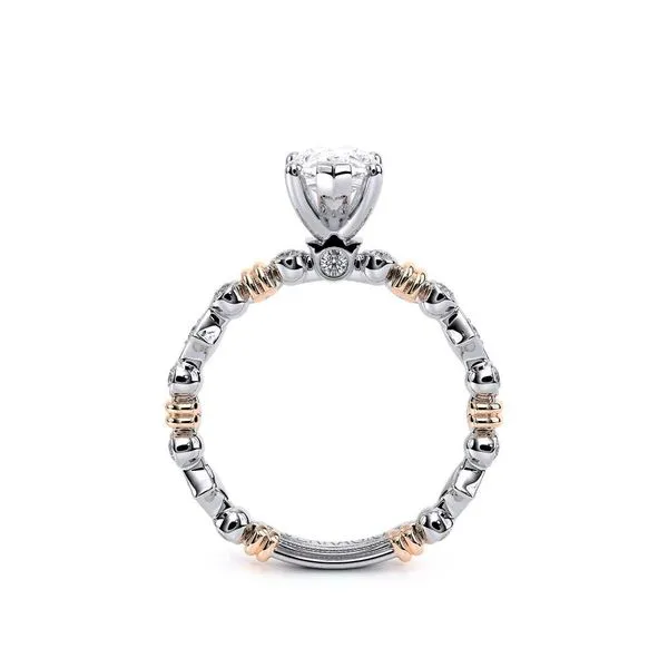 Renaissance-973-Pear-14k Two Tone Pear Image 4 Tracy Jewelers Spokane, WA