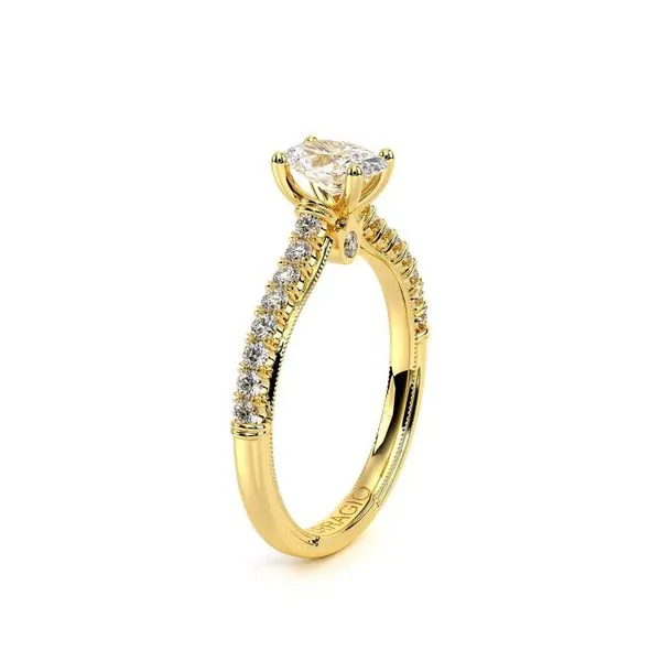 Renaissance-955OV17-14K Yellow Gold Oval Image 3 Tracy Jewelers Spokane, WA