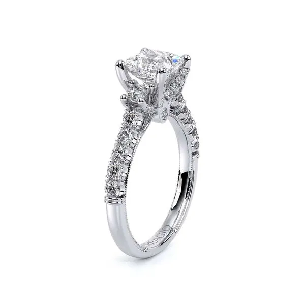 Renaissance-958P27-18K White Gold Princess Image 3 Tracy Jewelers Spokane, WA