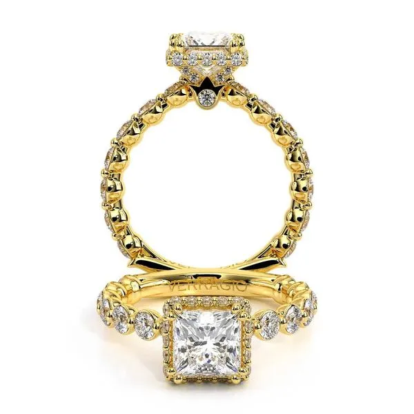 Renaissance-984P25-14K Yellow Gold Princess Tracy Jewelers Spokane, WA