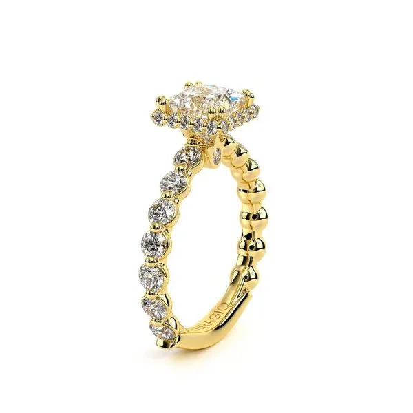 Renaissance-984P25-18K Yellow Gold Princess Image 3 Tracy Jewelers Spokane, WA