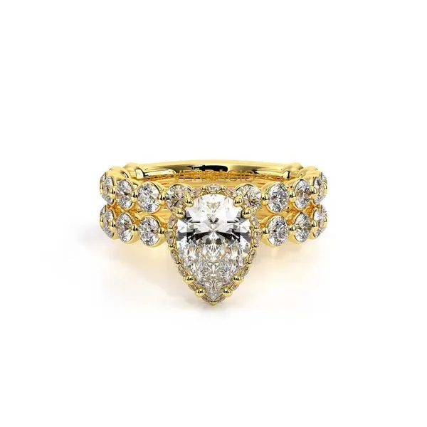 Renaissance-984PEAR25-14K Yellow Gold Pear Image 5 Tracy Jewelers Spokane, WA