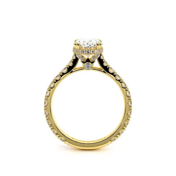 Renaissance-985OV22-14K Yellow Gold Oval Image 4 Tracy Jewelers Spokane, WA