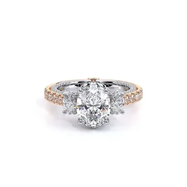 Couture-0479ov-14k Two Tone Oval Image 2 Tracy Jewelers Spokane, WA