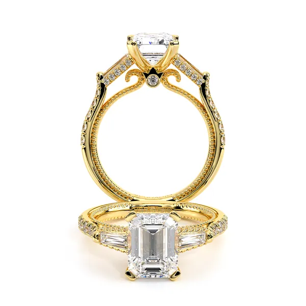 Couture-0486_emerald-18k Yellow Gold Emerald Tracy Jewelers Spokane, WA