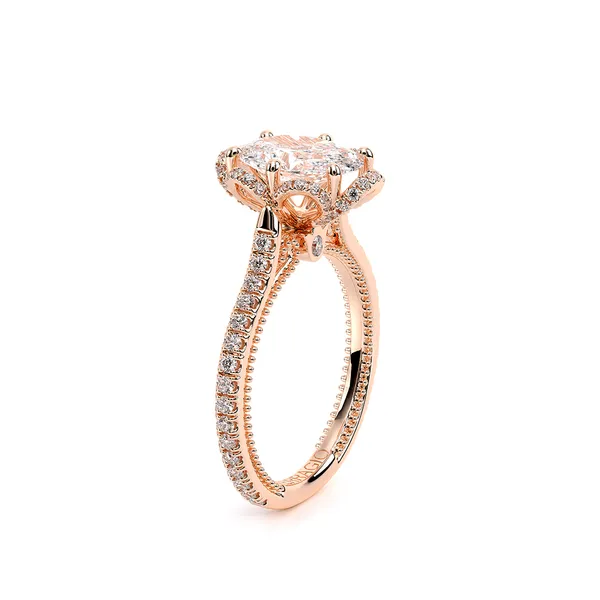 Couture-0487_oval-18k Rose Gold Oval Image 3 Tracy Jewelers Spokane, WA