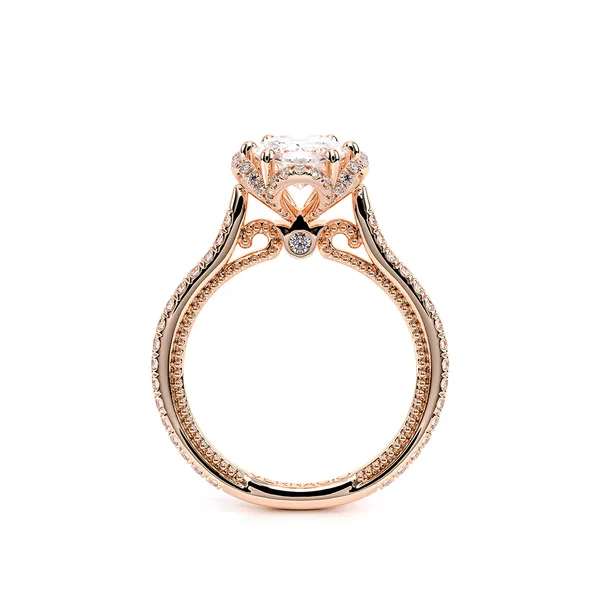 Couture-0487_oval-18k Rose Gold Oval Image 4 Tracy Jewelers Spokane, WA