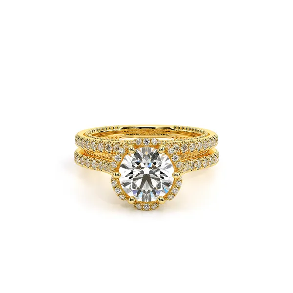 Couture-0487_round-14k Yellow Gold Round Image 5 Tracy Jewelers Spokane, WA