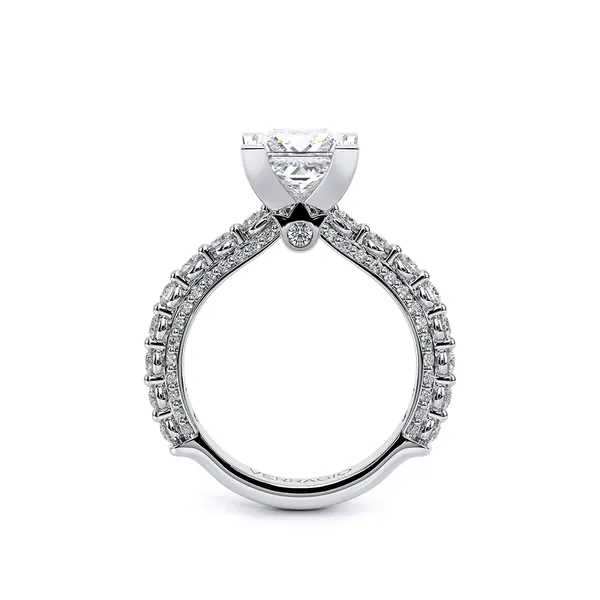 Couture-0488p20-14k White Gold Princess Image 4 Tracy Jewelers Spokane, WA