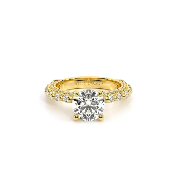 Couture-0488r20-18k Yellow Gold Round Image 2 Tracy Jewelers Spokane, WA