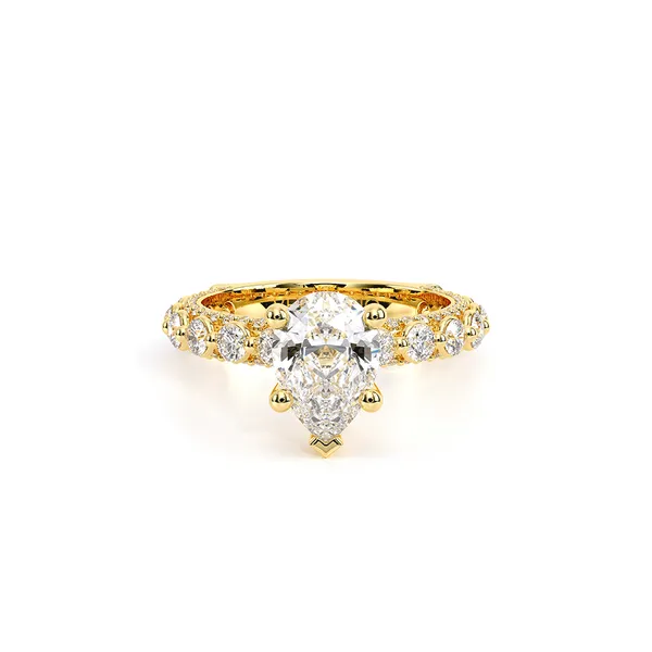 Couture-0488ps25-14k Yellow Gold Pear Image 2 Tracy Jewelers Spokane, WA