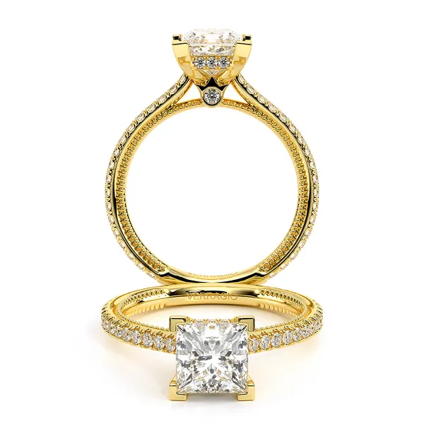 Renaissance-992P13-18K Yellow Gold Princess Tracy Jewelers Spokane, WA