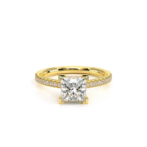 Renaissance-992P13-18K Yellow Gold Princess Image 2 Tracy Jewelers Spokane, WA