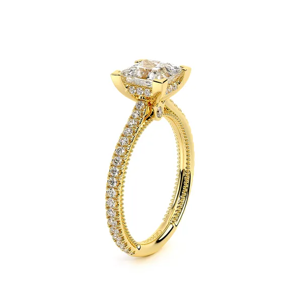 Renaissance-992P13-18K Yellow Gold Princess Image 3 Tracy Jewelers Spokane, WA
