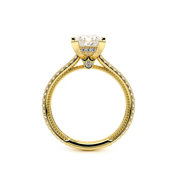 Renaissance-992P13-18K Yellow Gold Princess Image 4 Tracy Jewelers Spokane, WA