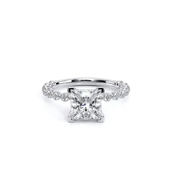 Renaissance-989P20-14K White Gold Princess Image 2 Tracy Jewelers Spokane, WA
