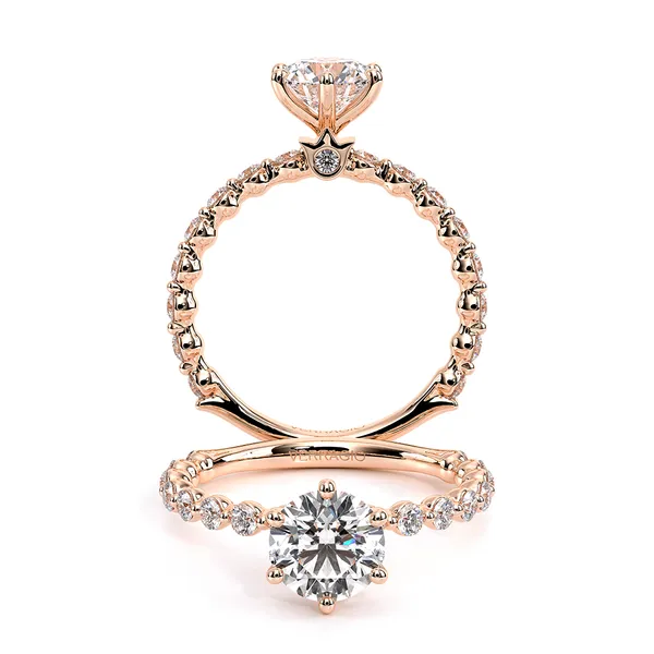 Renaissance-989R20-14K Rose Gold Round Tracy Jewelers Spokane, WA