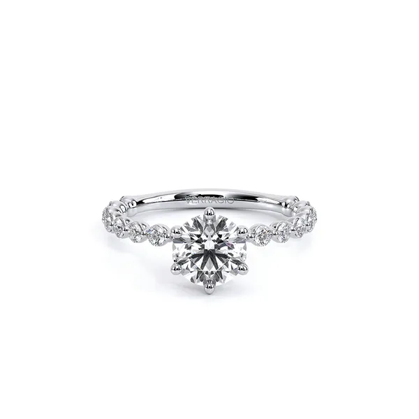 Renaissance-989R20-18K White Gold Round Image 2 Tracy Jewelers Spokane, WA