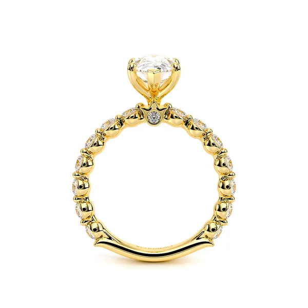 Renaissance-989PS25-18K Yellow Gold Pear Image 4 Tracy Jewelers Spokane, WA