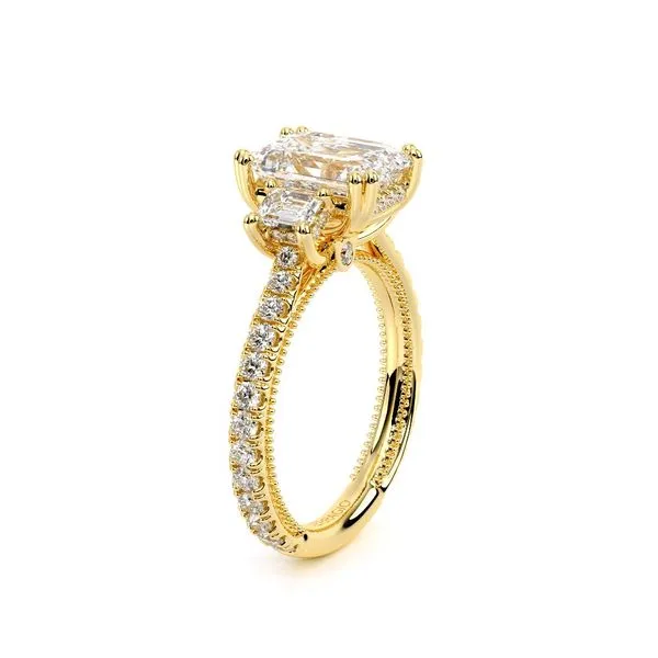 Renaissance-993EM17-14K Yellow Gold Emerald Image 3 Tracy Jewelers Spokane, WA