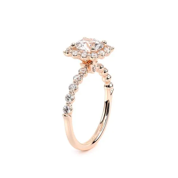 Renaissance-990CU20-14K Rose Gold Cushion Image 3 Tracy Jewelers Spokane, WA