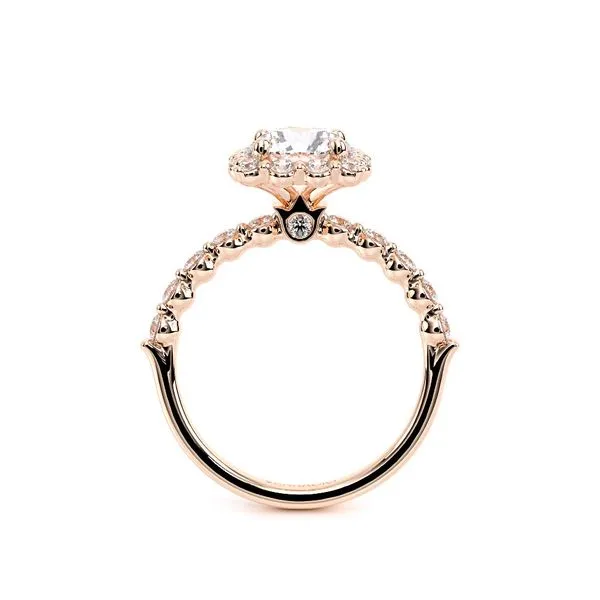 Renaissance-990CU20-14K Rose Gold Cushion Image 4 Tracy Jewelers Spokane, WA