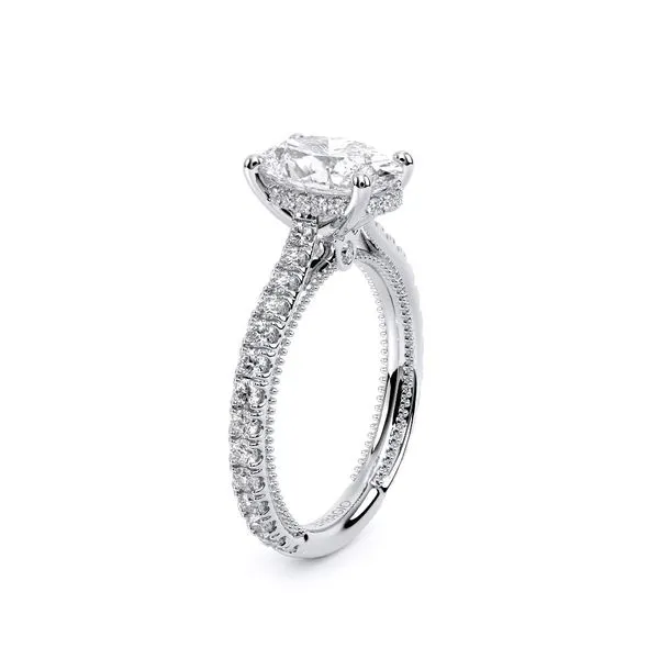 Renaissance-992OV17-Platinum Oval Image 3 Tracy Jewelers Spokane, WA