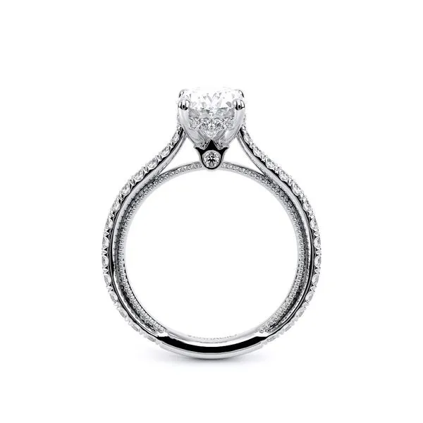Renaissance-992OV17-Platinum Oval Image 4 Tracy Jewelers Spokane, WA