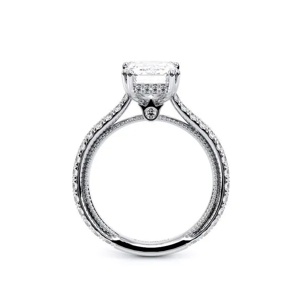 Renaissance-992EM17-Platinum Emerald Image 4 Tracy Jewelers Spokane, WA