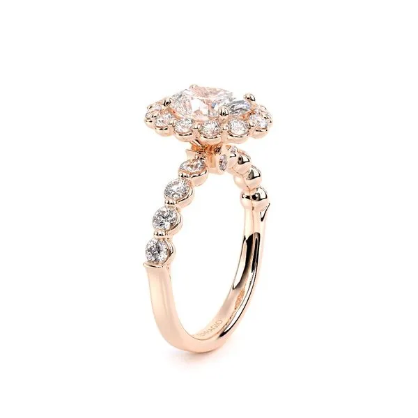 Renaissance-990OV25-14K Rose Gold Oval Image 3 Tracy Jewelers Spokane, WA