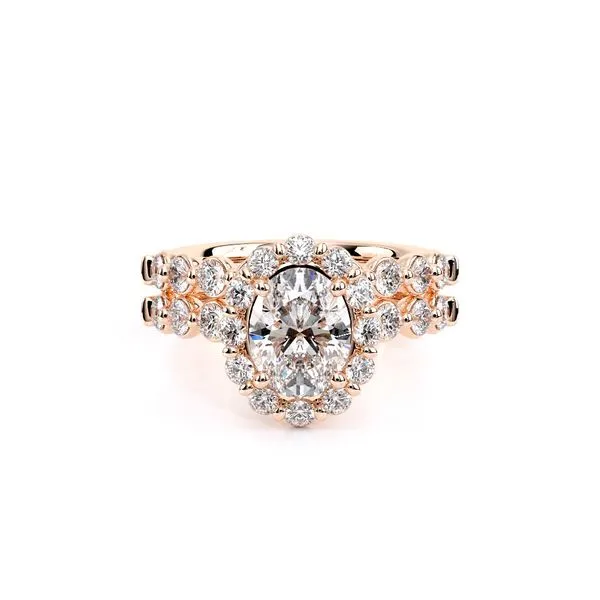 Renaissance-990OV25-14K Rose Gold Oval Image 5 Tracy Jewelers Spokane, WA