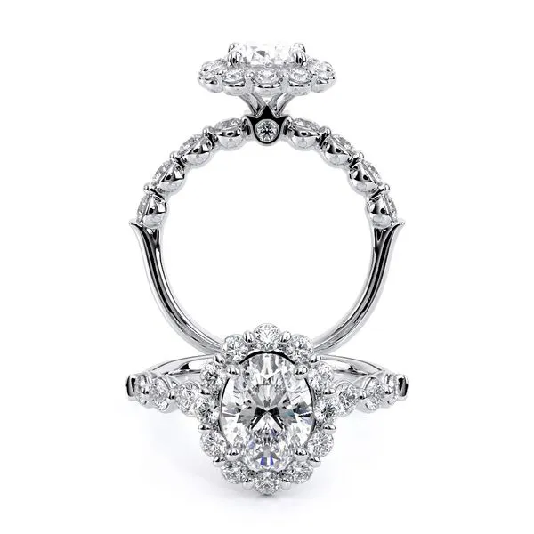 Renaissance-990OV25-Platinum Oval Tracy Jewelers Spokane, WA