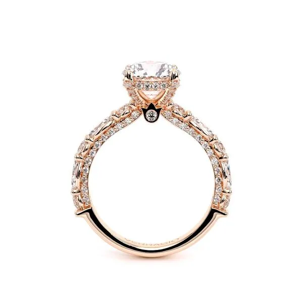 Couture-0490R25-14K Rose Gold Round Image 4 Tracy Jewelers Spokane, WA