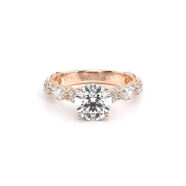 Couture-0490R30-14K Rose Gold Round Image 2 Tracy Jewelers Spokane, WA