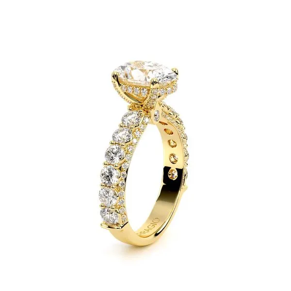 Couture-0489OV30-18K Yellow Gold Oval Image 3 Tracy Jewelers Spokane, WA