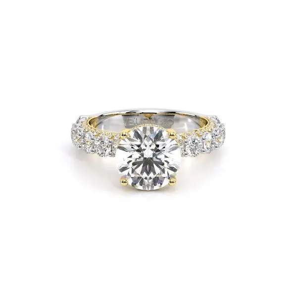 Couture-0489R30-18K Two Tone Round Image 2 Tracy Jewelers Spokane, WA